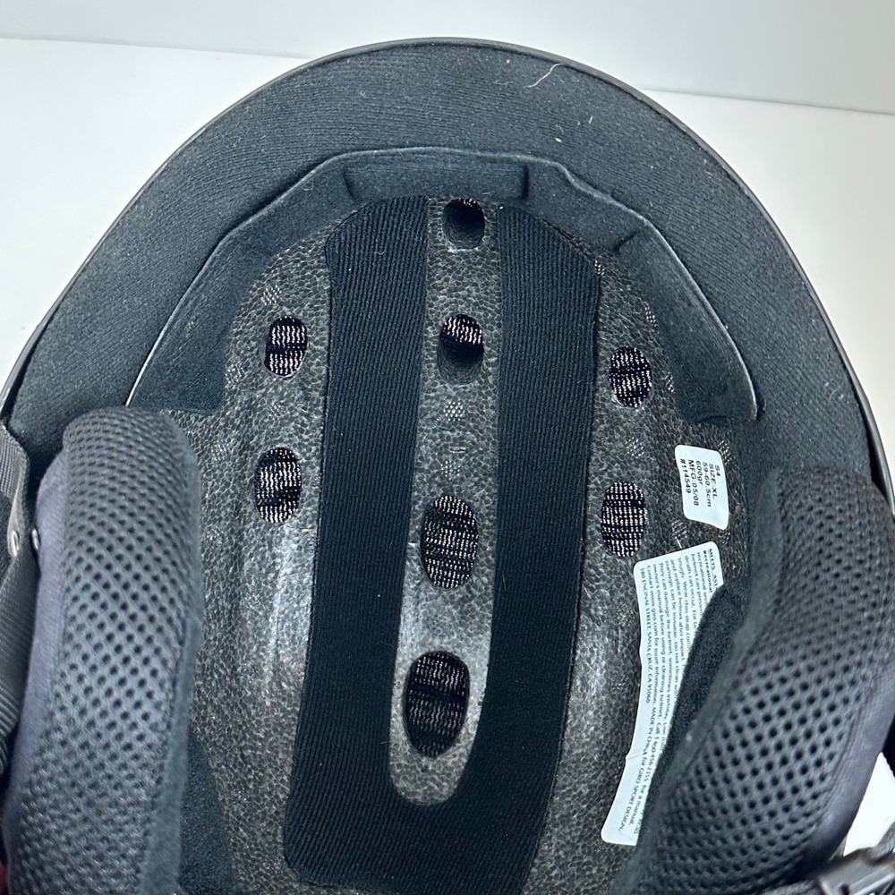 Giro S4 Snow Helmet XL Matte Black Ski Snowboard Vented Protective Gear 59-60.5 - Picture 9 of 10